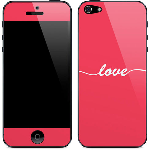Love Banner iPhone 5/5s/5SE Skin