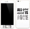 All You Need Is Love BW iPhone 6/6s Plus Skin