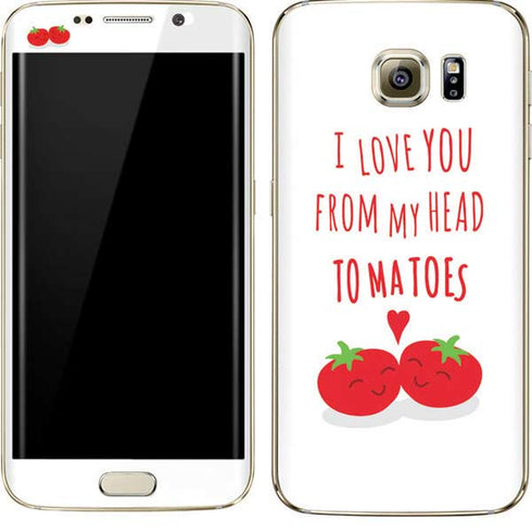 From My Head Tomatoes Galaxy S7 Edge Skin