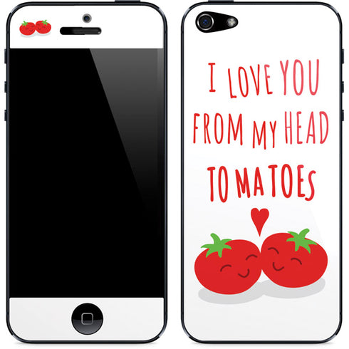 From My Head Tomatoes iPhone 5/5s/5SE Skin