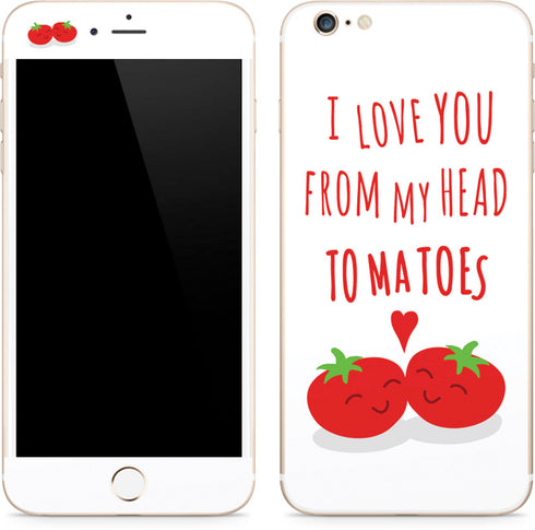 From My Head Tomatoes iPhone 6/6s Plus Skin