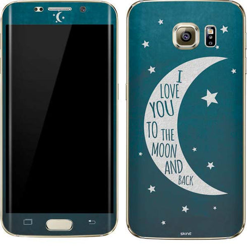 To The Moon And Back Galaxy S7 Edge Skin