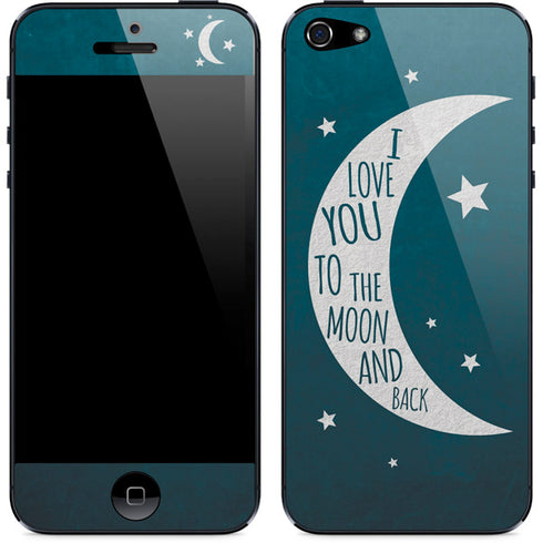 To The Moon And Back iPhone 5/5s/5SE Skin