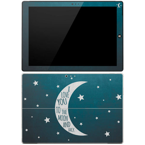 To The Moon And Back Surface Pro 3 Skin