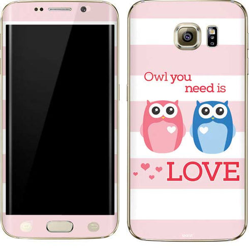Owl Is All You Need Galaxy S7 Edge Skin