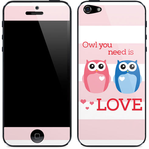 Owl Is All You Need iPhone 5/5s/5SE Skin