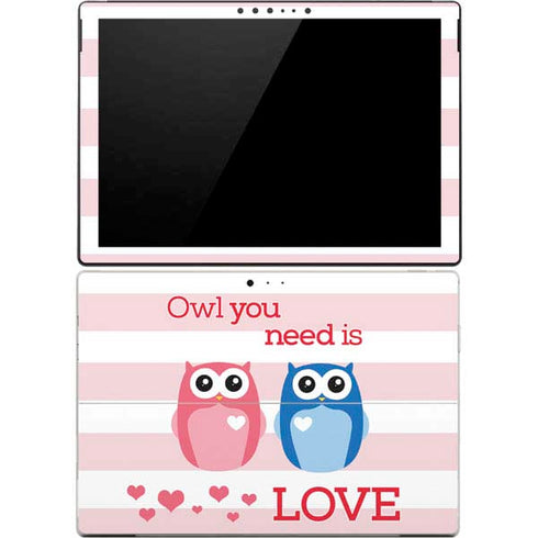 Owl Is All You Need Surface Pro 4 Skin