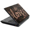 Love Rose Gold Black Lenovo T420 Skin