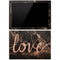 Love Rose Gold Black Surface Pro 3 Skin