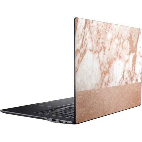 White Rose Gold Marble Ativ Book 9 (15.6in 2014) Skin