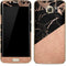 Black and Rose Gold Marble Split Galaxy S7 Edge Skin