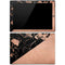 Black and Rose Gold Marble Split Surface Pro 3 Skin