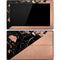 Black and Rose Gold Marble Split Surface Pro Tablet Skin