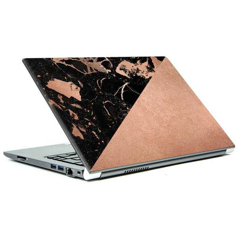 Black and Rose Gold Marble Split Portege Z30t/Z30t-A Skin