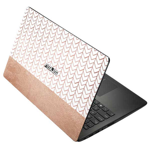Rose Gold Herringbone Asus X502CA 15.6 Skin