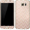 Rose Gold Chevron Galaxy S7 Edge Skin