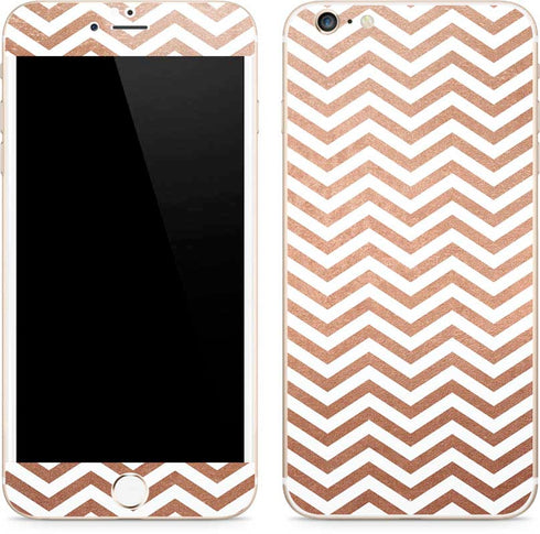Rose Gold Chevron iPhone 6/6s Plus Skin