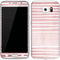 Pink and White Stripes Galaxy S7 Skin