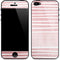 Pink and White Stripes iPhone 5/5s/5SE Skin