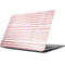 Pink and White Stripes Apple MacBook Skin