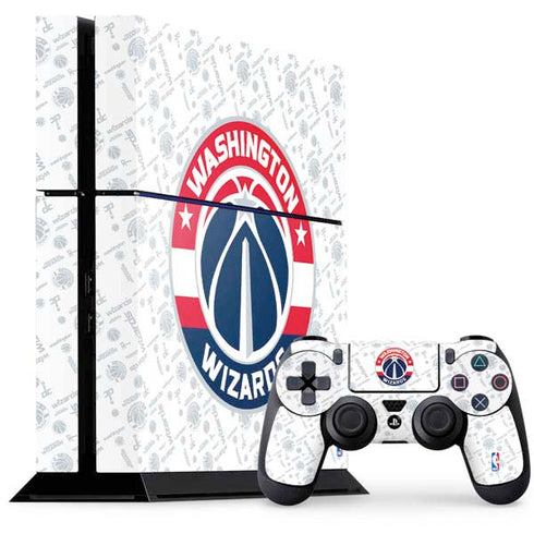 NBA Washington Wizards Blast PS4 Console and Controller Bundle Skin