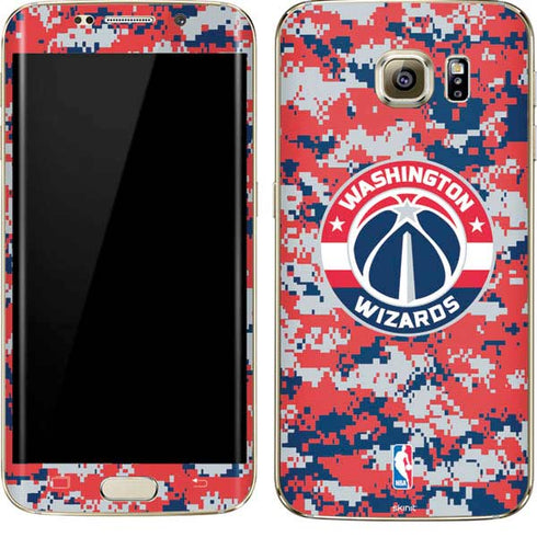 NBA Washington Wizards Camo Digi Galaxy S7 Edge Skin