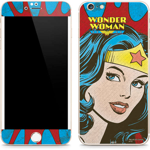 DC Comics Wonder Woman Vintage Profile iPhone 6/6s Plus Skin