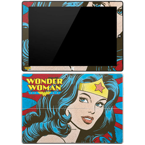 DC Comics Wonder Woman Vintage Profile Surface Pro 3 Skin
