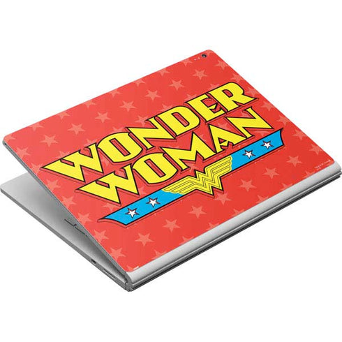 DC Comics Wonder Woman Logo Surface Book Skin