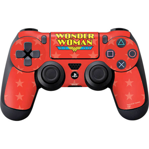 DC Comics Wonder Woman Logo PS4 Controller Skin
