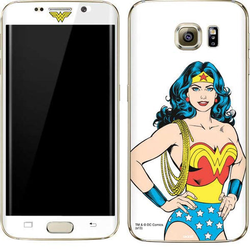 DC Comics Wonder Woman Classic Art Pose Galaxy S7 Edge Skin