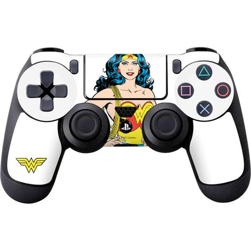 DC Comics Wonder Woman Classic Art Pose PS4 Controller Skin