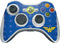 DC Comics Wonder Woman Emblem on Flag Xbox 360 Wireless Controller Skin