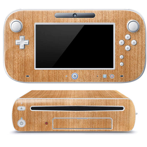 Natural Wood Wii U (Console + 1 Controller) Skin