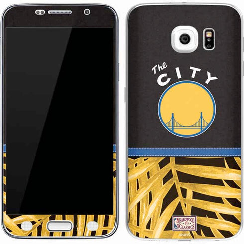 NBA Golden State Warriors Retro Palms Galaxy S7 Skin