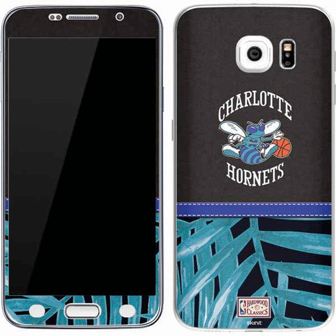 NBA Charlotte Hornets Retro Palms Galaxy S7 Skin