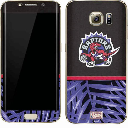 NBA Toronto Raptors Retro Palms Galaxy S7 Edge Skin