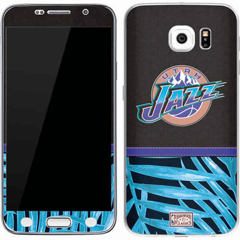 NBA Utah Jazz Retro Palms Galaxy S7 Skin