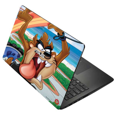 Looney Tunes Tasmanian Devil Surfboard Asus X502CA 15.6 Skin