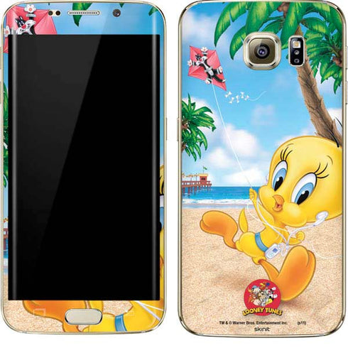 Looney Tunes Tweety Bird Ipod Galaxy S7 Edge Skin