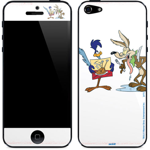 Looney Tunes Road Runner Wile E Coyote Food iPhone 5/5s/5SE Skin