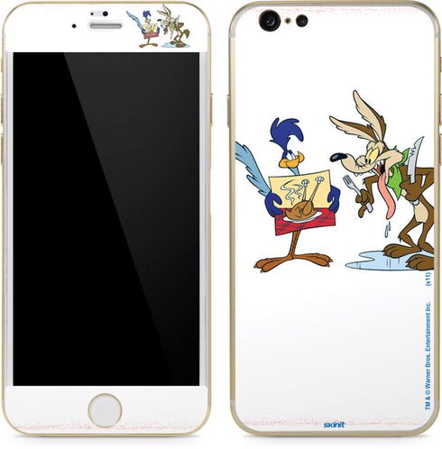 Looney Tunes Road Runner Wile E Coyote Food iPhone 6/6s Skin
