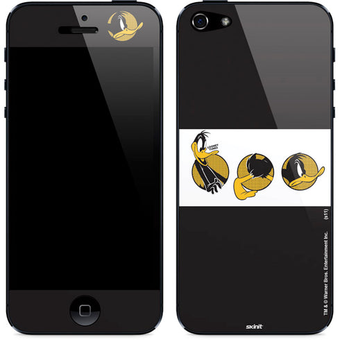 Looney Tunes Daffy Duck Three Circles iPhone 5/5s/5SE Skin