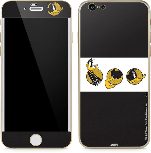 Looney Tunes Daffy Duck Three Circles iPhone 6/6s Skin