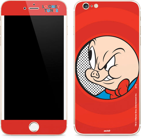 Looney Tunes Porky Pig Full iPhone 6/6s Plus Skin