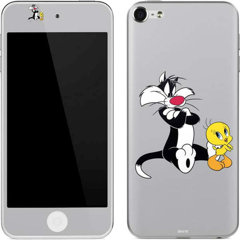 Looney Tunes Sylvester Tweety Bird Crossed Arms Apple iPod Skin