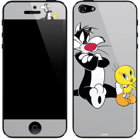 Looney Tunes Sylvester Tweety Bird Crossed Arms iPhone 5/5s/5SE Skin