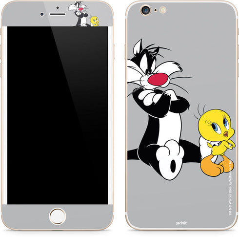 Looney Tunes Sylvester Tweety Bird Crossed Arms iPhone 6/6s Plus Skin