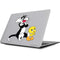 Looney Tunes Sylvester Tweety Bird Crossed Arms Apple MacBook Skin