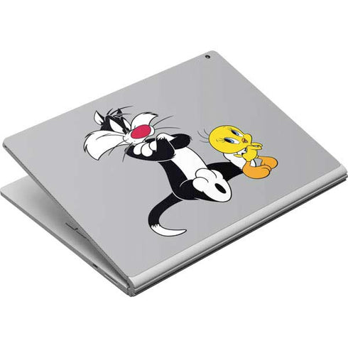 Looney Tunes Sylvester Tweety Bird Crossed Arms Surface Book Skin